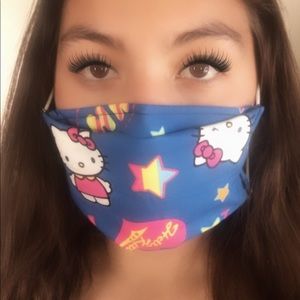 Hello kitty new Double layer w/ nose grip